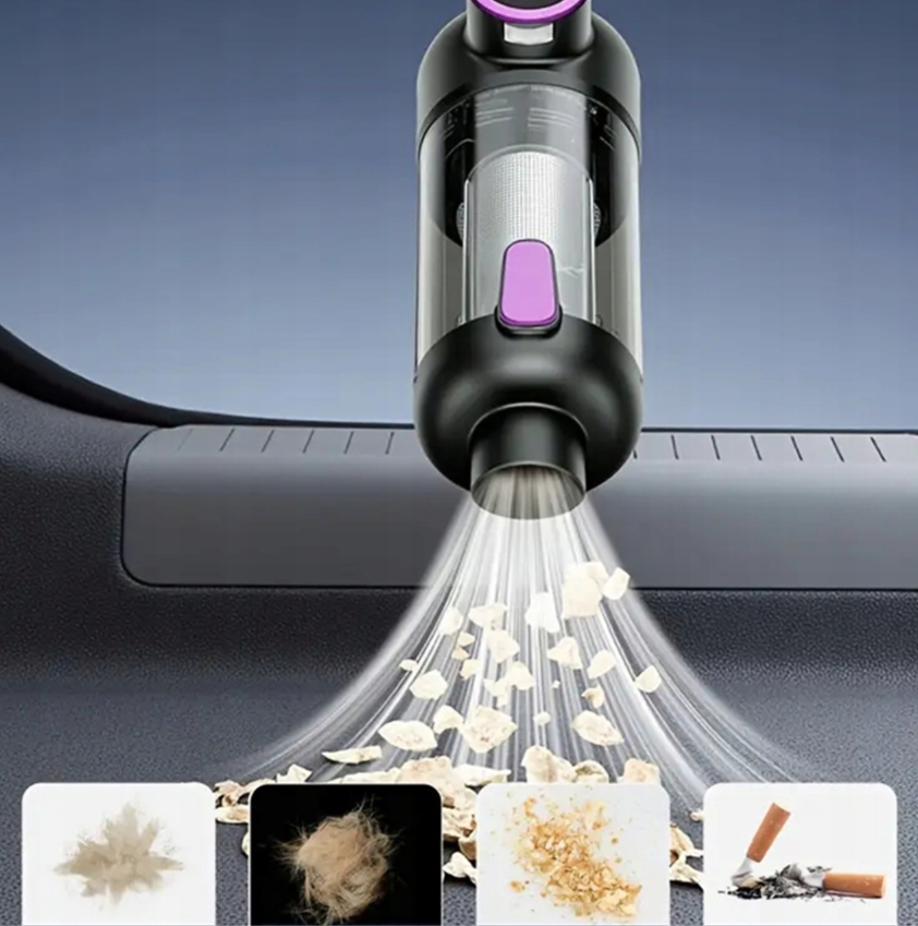 Profesjonalny Odkurzacz Bezprzewodowy z Podświetleniem LED